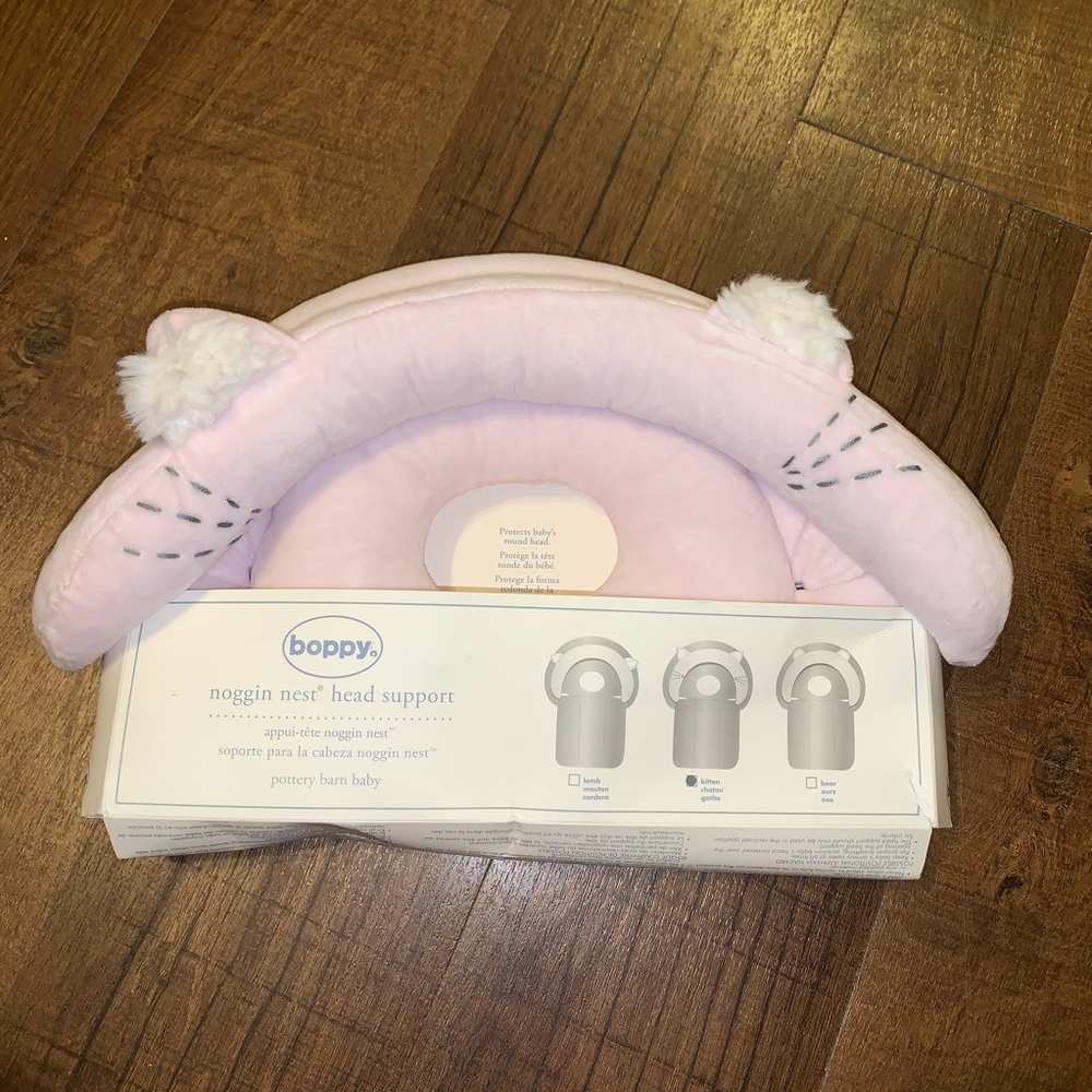 Baby Girl Boppy Car seat Head Support